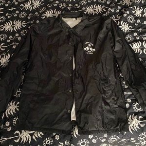Sketchy tank good times bad friends wind breaker light jacket XL